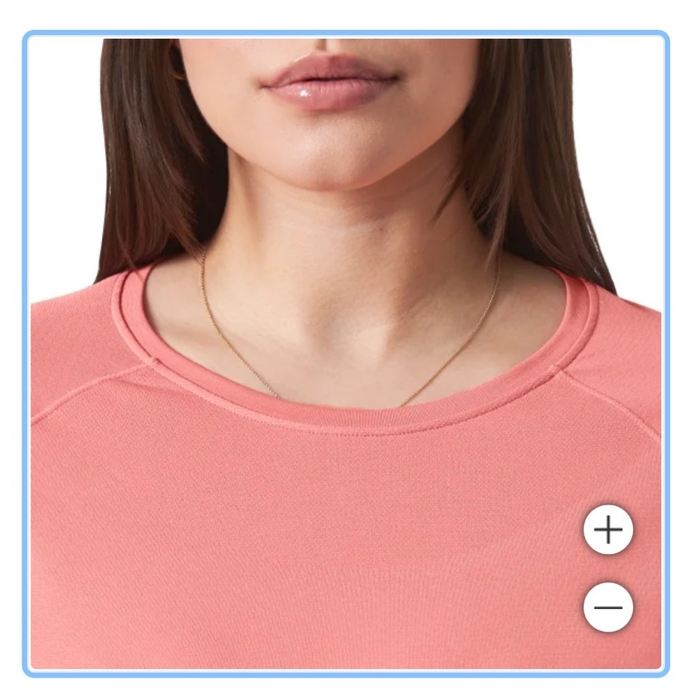 NWT Mondetta Coral Long Sleeve Top size Small - Picture 3 of 4